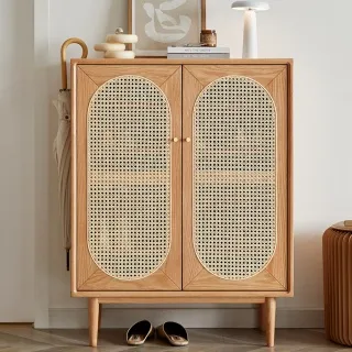 源氏木語覓藤橡木實木雙人加大180x200床架 Y49B01-床板款 歷史價格詳細信息