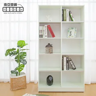 Birdie南亞塑鋼-3尺開放式六格雙拉門塑鋼展示櫃/收納置物櫃/隔間櫃(白橡色) 歷史價格詳細信息
