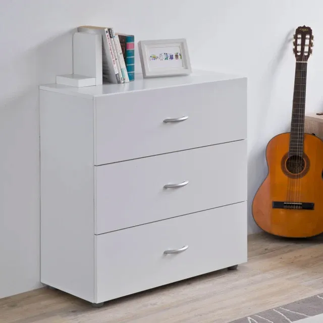 TZUMii時尚三抽斗櫃/抽屜櫃-胡桃木色 歷史價格詳細信息