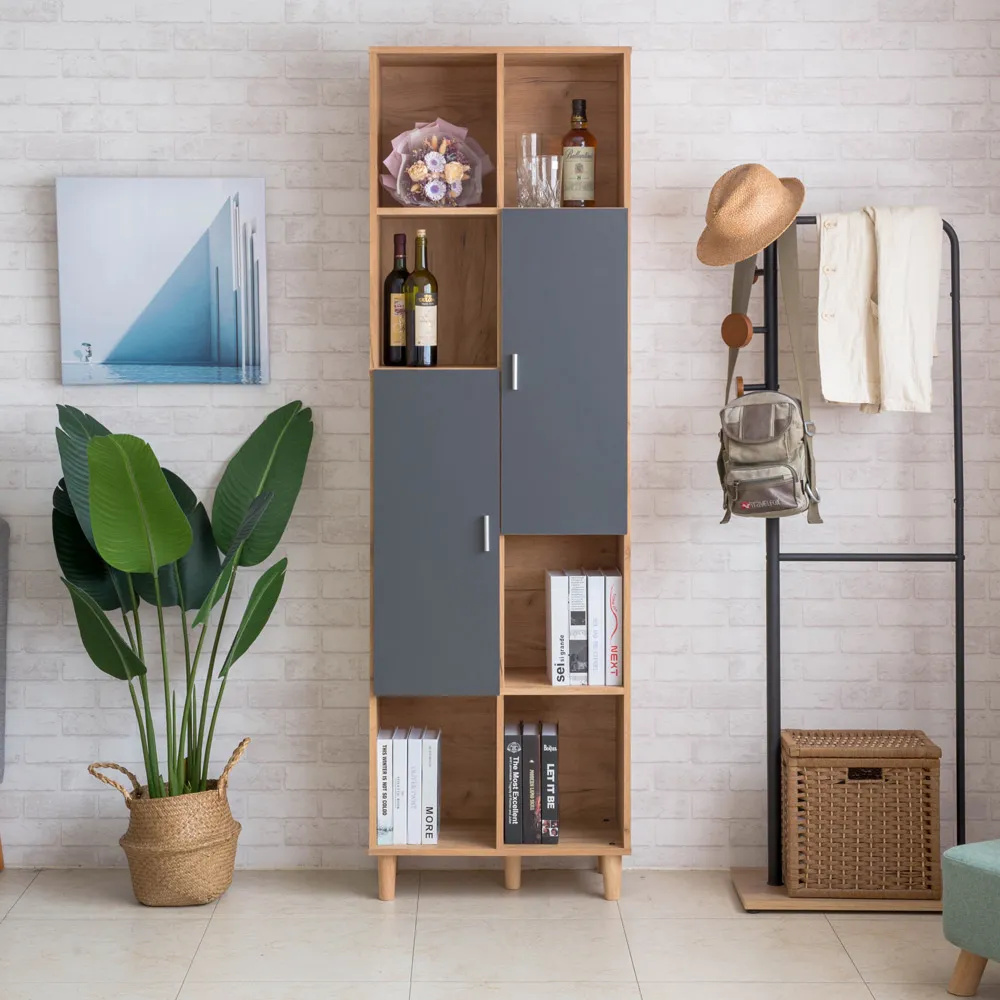 TZUMii好收納二門七格鞋櫃/半開放式鞋櫃/玄關櫃/收納櫃-雙色可選 歷史價格詳細信息