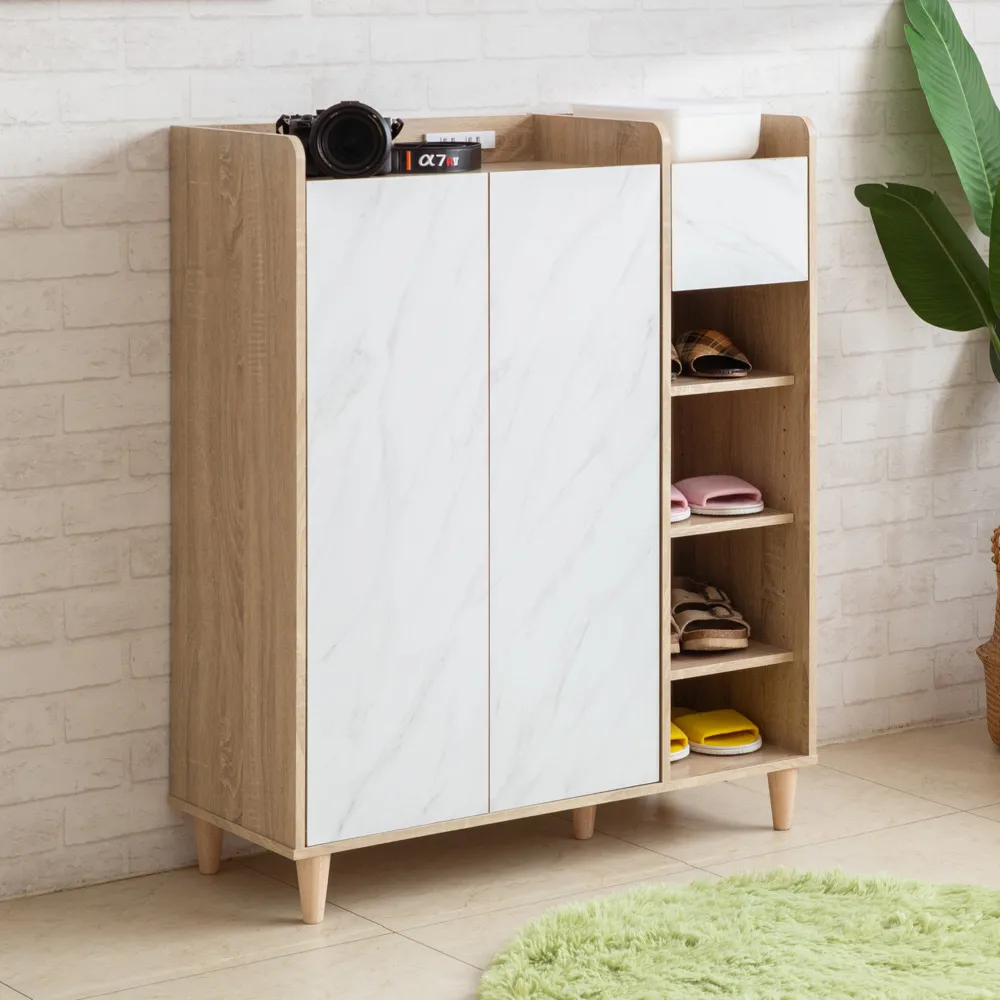 TZUMii 優質堆疊收納架-淺橡木色(2入組) 歷史價格詳細信息