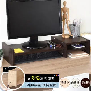 《HOPMA》可調式收納螢幕架(3入)/主機架/收納架/桌上架-白櫻桃 歷史價格詳細信息