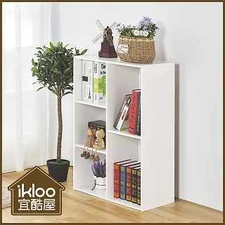 【ikloo】文創多功能五格櫃◆深咖◆ 歷史價格詳細信息