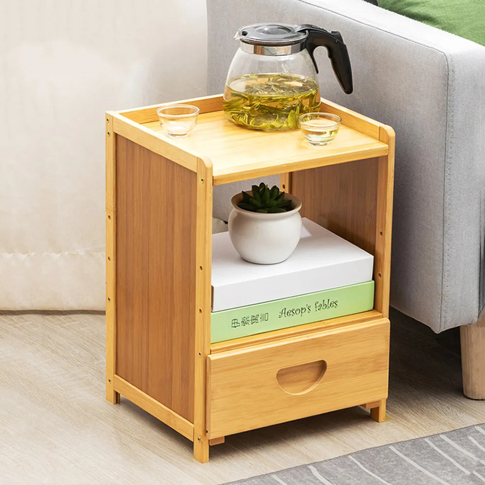 【HappyLife】楠竹製床邊櫃 三抽 (Y10069) 歷史價格詳細信息