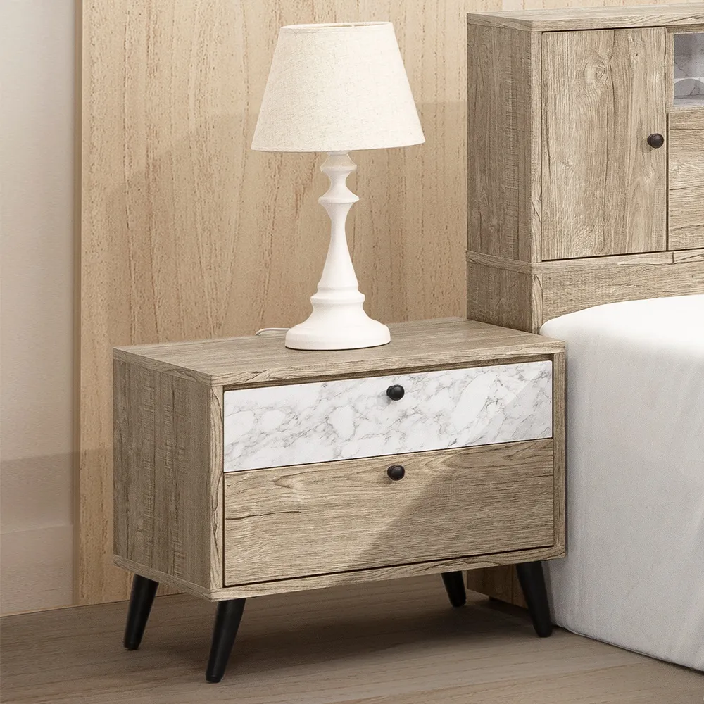 Homelike 艾麗卡二抽床頭櫃 歷史價格詳細信息