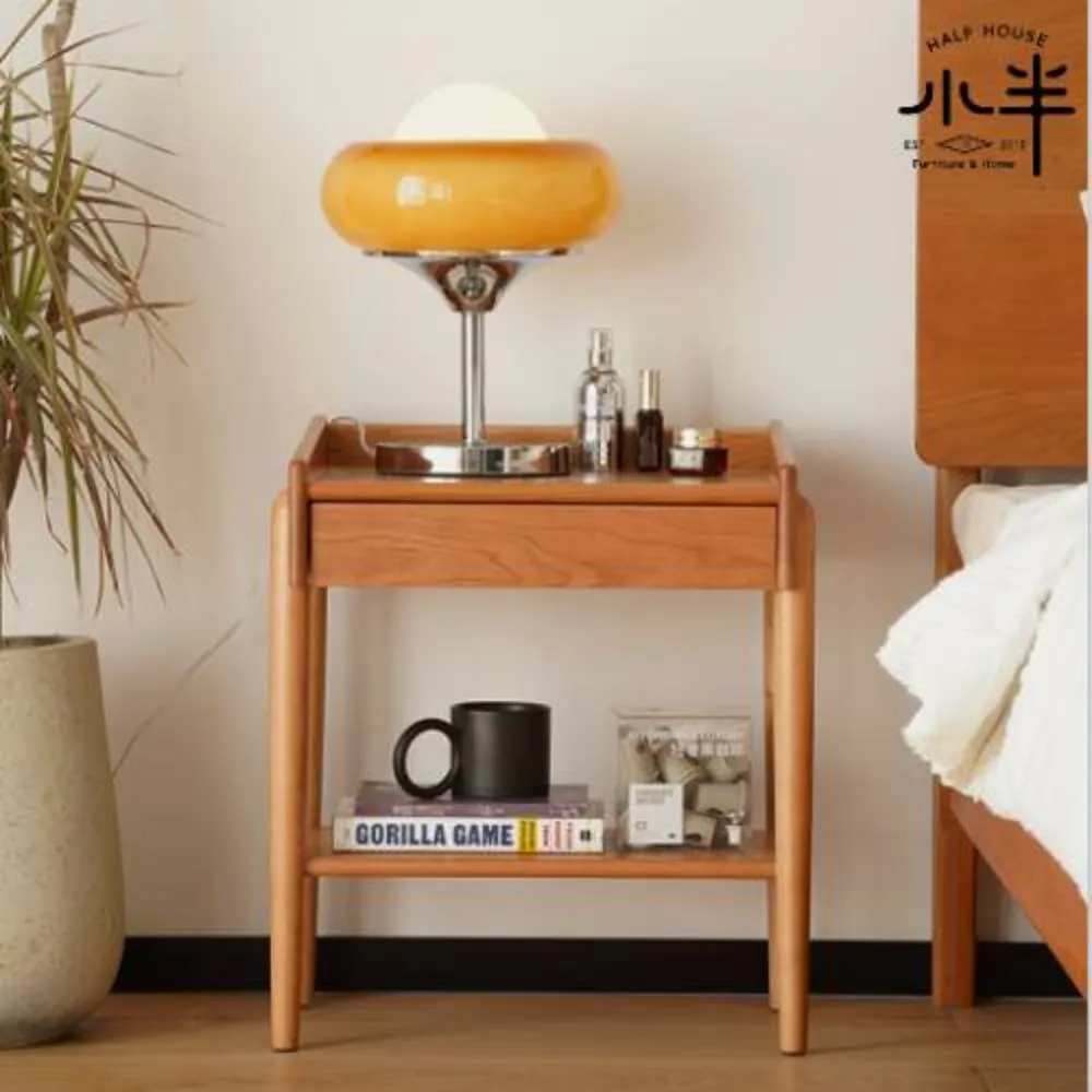 北歐櫻桃木島臺餐桌一體日式工作檯餐廳飯桌小戶型黑胡桃木一體化 歷史價格詳細信息