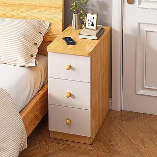 [諳木藏庫]加深款三抽收納床頭櫃 歷史價格詳細信息