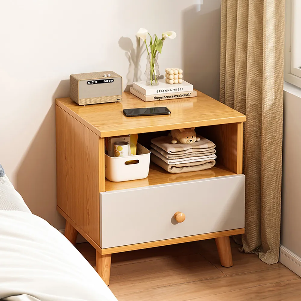 【HappyLife】質感木紋床邊櫃 (Y11510) 歷史價格詳細信息