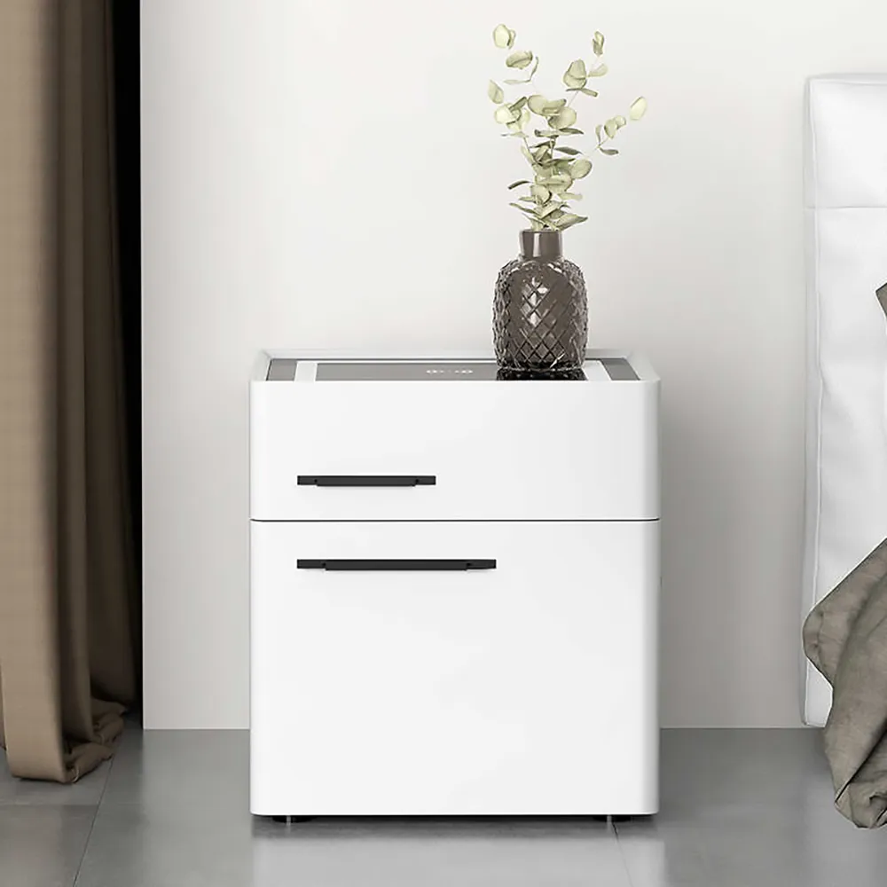 虎牌床頭櫃保險櫃家用小型WiFi智能床頭儲物櫃保險箱隱形防盜 歷史價格詳細信息