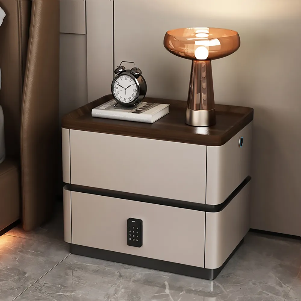 ????密碼鎖實木高顏值首飾盒 簡約輕奢多層大容量首飾盒 耳環項鏈首飾品收納盒  ???? 歷史價格詳細信息