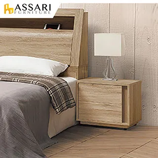 ASSARI-莫蘭迪床邊櫃(寬48x深40x高43cm) 歷史價格詳細信息