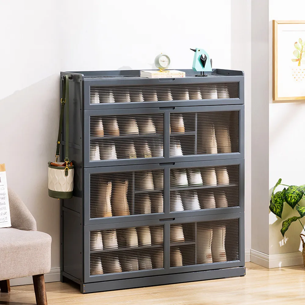 【HappyLife】沉穩深灰楠竹製三門餐邊櫃 (Y10709) 歷史價格詳細信息