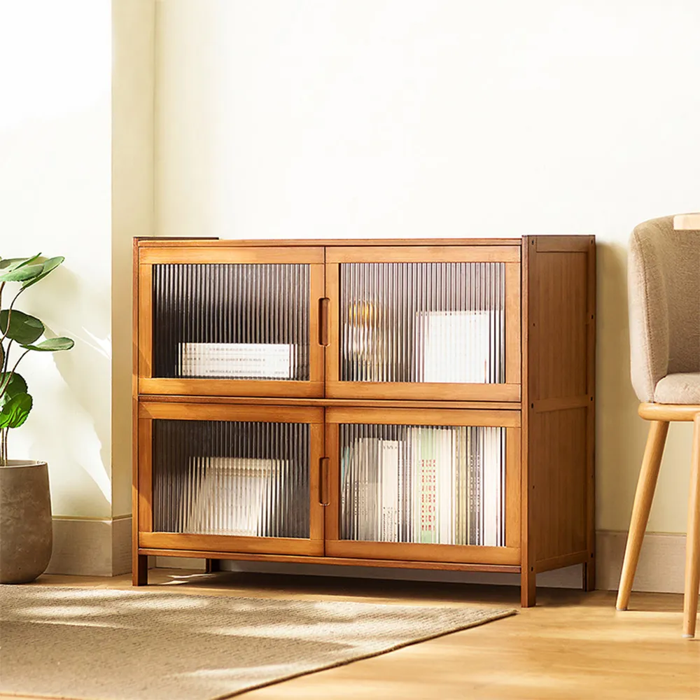 【HappyLife】楠竹二層茶几/長虹玻璃桌面/50CM (Y10787) 歷史價格詳細信息