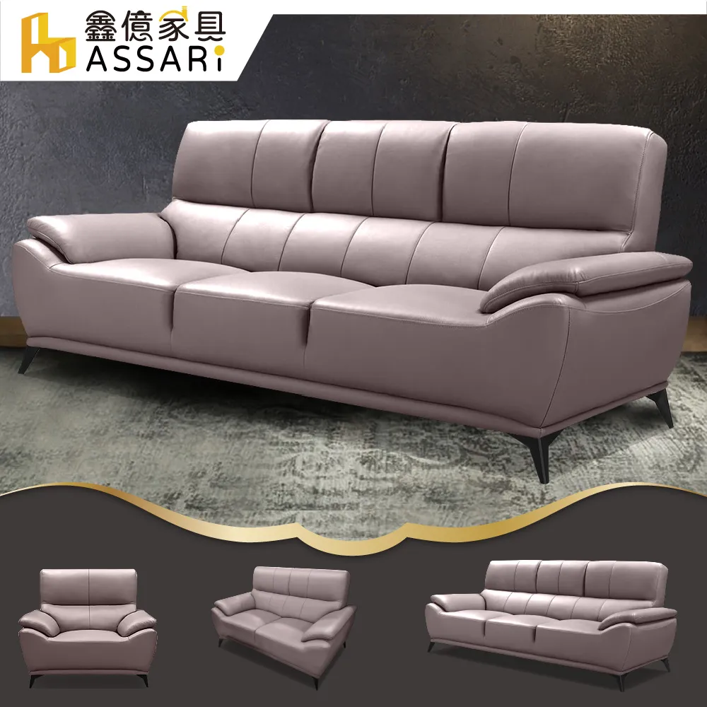 ASSARI-賴爾伍釋壓透氣單人座半牛皮沙發 歷史價格詳細信息