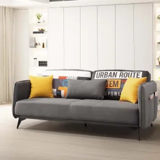 三人座布沙發 伊仙三人座科技貓抓布沙發(大台北地區免運費)促銷價19400元【阿玉的家2025】 歷史價格詳細信息