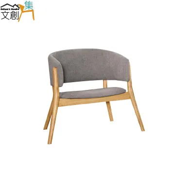 【文創集】邦卡北歐風絨布單人休閒椅(二色可選) 歷史價格詳細信息