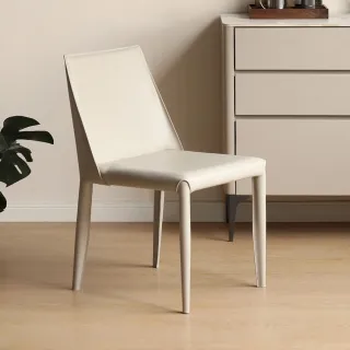 馬鞍皮餐椅 爆款橙色餐廳酒店奶茶店室內無扶手靠背椅子 歷史價格詳細信息