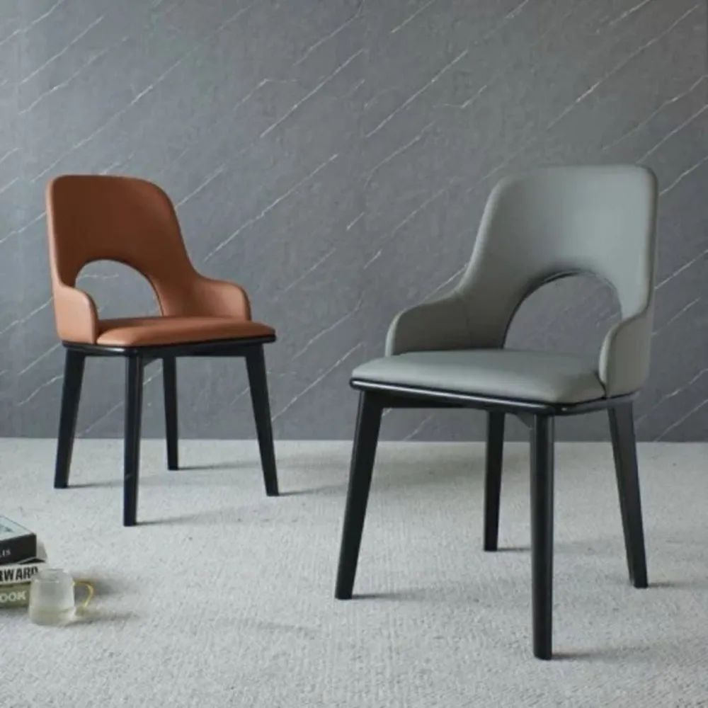 馬爾科雙扶手淺咖啡色皮餐椅 台灣現貨(免運費)促銷價4200元【阿玉的家2023】 歷史價格詳細信息