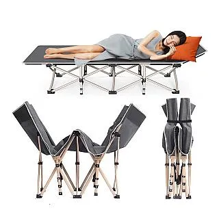 戶外摺疊躺椅便攜釣魚睡椅椅凳休閒椅露營沙灘椅休閒辦公室午休 歷史價格詳細信息