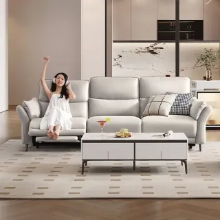 芝華仕頭等艙 科技布 雙人電動沙發組附USB 50690 亞駝色 歷史價格詳細信息