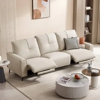 芝華仕頭等艙 科技布 三人加大電動沙發組附USB 30107 海風藍(不含腳凳) 歷史價格詳細信息