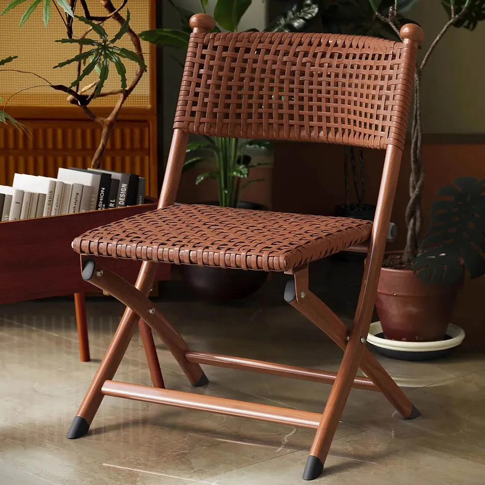 休閒藤藝編織雙層收納櫃田園風格大容量透氣雜物整理臥室牆邊櫃 歷史價格詳細信息