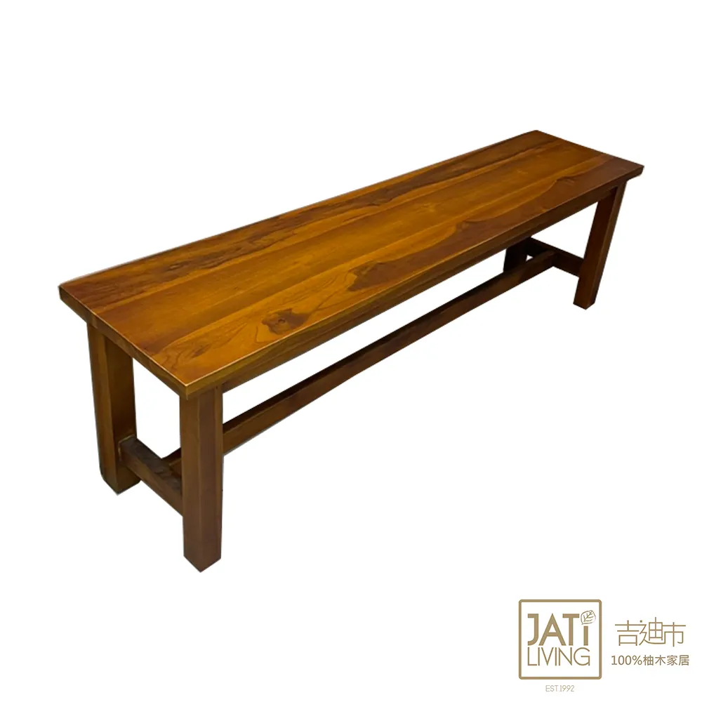 【吉迪市柚木家具】柚木長板凳 LT-027S2 歷史價格詳細信息