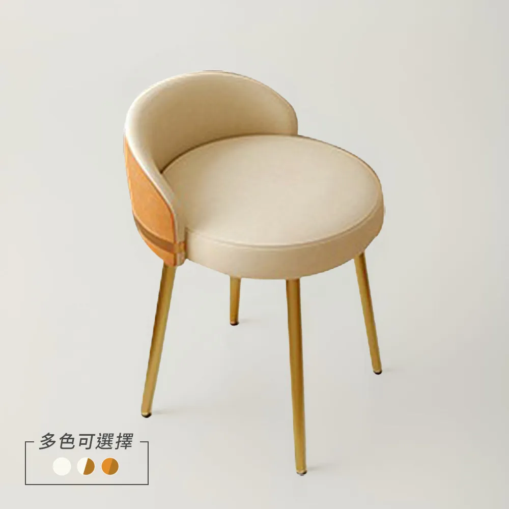 椅子 化妝椅 梳妝椅【高彈海綿 久坐不塌陷】北歐輕奢化妝椅 靠背椅 梳妝台椅子 高級化妝凳美甲椅 休閒椅【免運+發票】 歷史價格詳細信息