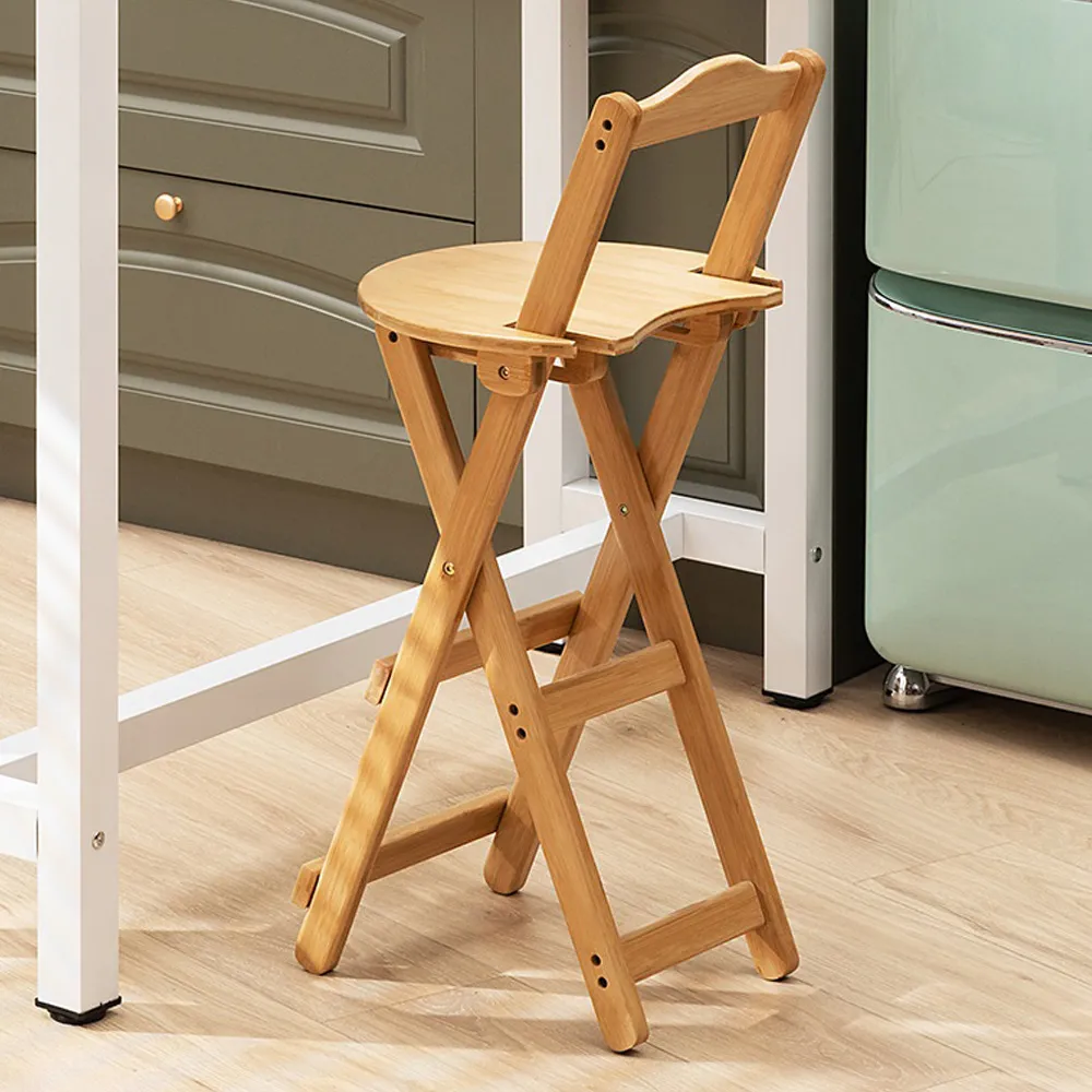 【HappyLife】楠竹製折疊吧檯椅 (Y10872) 歷史價格詳細信息