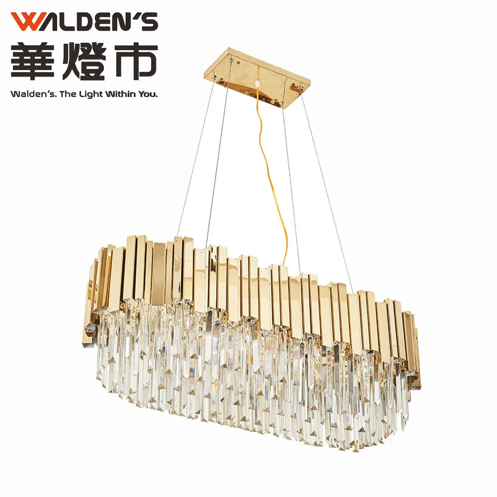 【華燈市】 方形玫瑰金電鍍玻璃3燈吊燈 0402577 燈飾燈具 走廊走道吧檯中島玄關餐吊燈 歷史價格詳細信息
