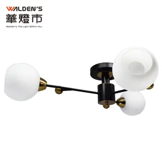 【華燈市】石榴花6+1半吸頂燈 燈飾燈具 客廳房間燈 居家裝潢 現代時尚 歷史價格詳細信息