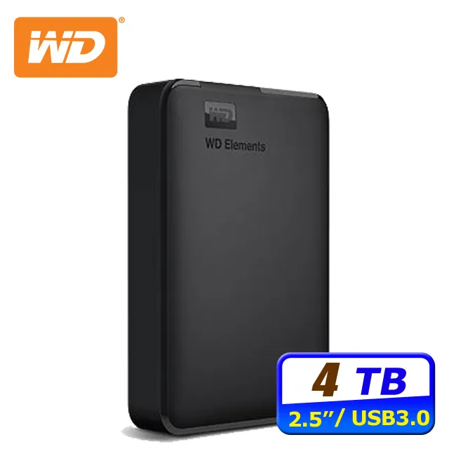 WD Elements 4TB 2.5吋 行動硬碟 WDBU6Y0040BBK-WESN 歷史價格詳細信息