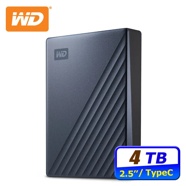 WD My Passport Ultra 4TB 4T 2.5吋 威騰 USB-C 2.5吋 鋁合金 外接式硬碟 歷史價格詳細信息