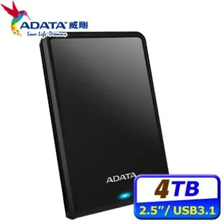 ADATA威剛 HV620S 4TB(黑) 2.5吋行動硬碟 價格比較,價格查詢,歷史價格詳細信息
