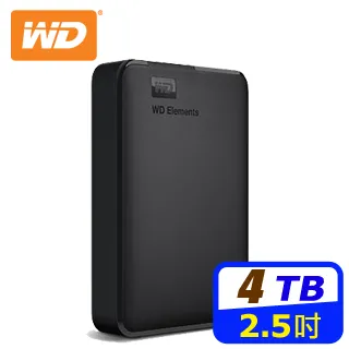 WD Elements 4TB 2.5吋 行動硬碟 WDBU6Y0040BBK-WESN 歷史價格詳細信息