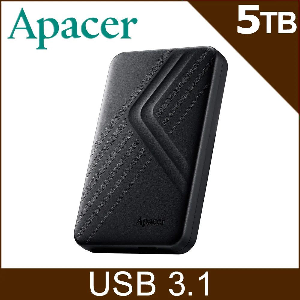 Apacer宇瞻 AC236 2TB 2.5吋行動硬碟-黑 歷史價格詳細信息