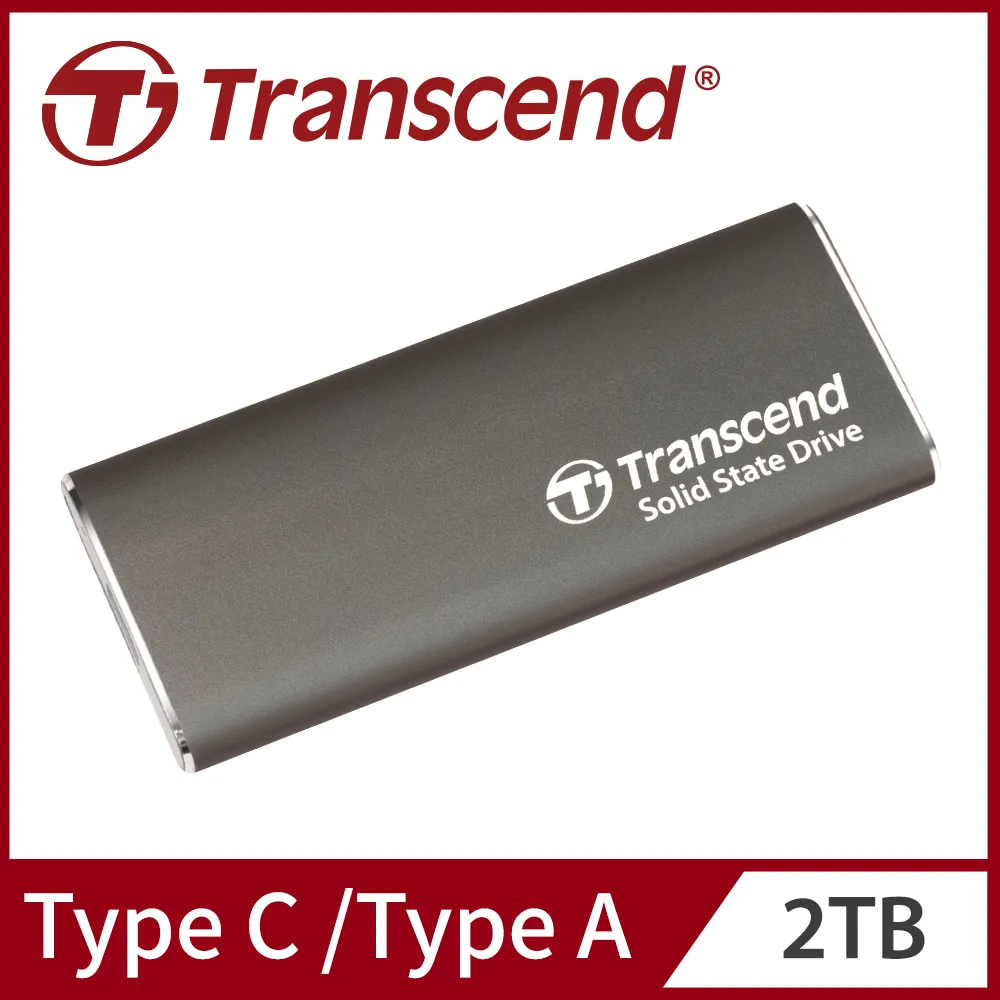 Transcend 創見 ESD265C 1TB USB3.1/Type C 雙介面行動固態硬碟 (TS1TESD265C) 歷史價格詳細信息