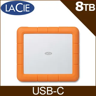 LaCie Rugged RAID Shuttle USB-C 8TB 行動硬碟 歷史價格詳細信息