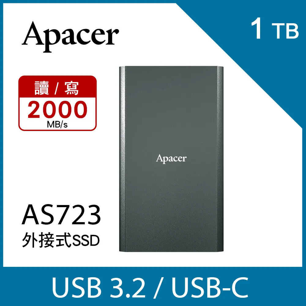 Apacer AS722 512G USB3.2 Gen2 SSD 歷史價格詳細信息
