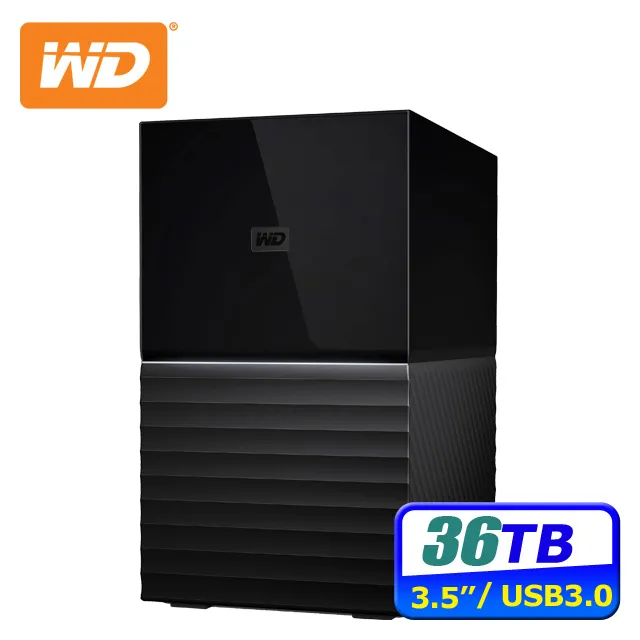 WD My Book Duo 36TB(18TBx2)USB3.1 3.5吋雙硬碟儲存 歷史價格詳細信息