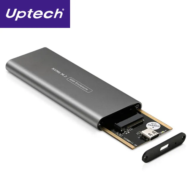 USB3.1 Gen2 M.2 NVMe全鋁合金斜紋硬碟外接盒10G M212C3-G2-GY-BP 歷史價格詳細信息