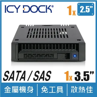 ICY DOCK 2.5吋轉3.5吋SATA/SSD 硬碟轉換盒( MB882SP-1S-2B ) 歷史價格詳細信息