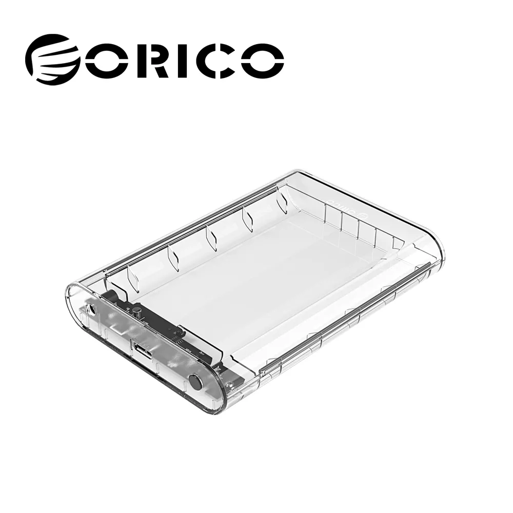 ORICO 2.5吋/3.5吋 透明單層USB3.0 Type-B通用硬碟座(6139U3-US) 歷史價格詳細信息