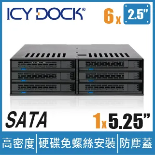 ICY DOCK 2顆2.5吋和1顆3.5吋SATA HDD/SSD 轉 5.25吋裝置空間內接硬碟抽取盒 (MB095SP-B) 歷史價格詳細信息