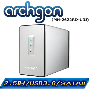 archgon 2.5吋 USB3.0 2bay磁碟陣列外接盒 MH-2622RD-U3J【亞齊慷】 歷史價格詳細信息