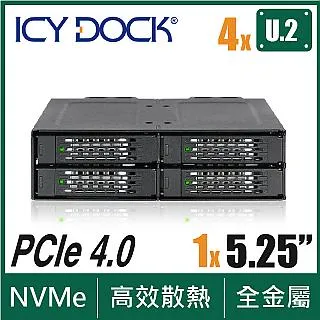 ICY DOCK 4層式全金屬 M.2 NVMe SSD PCIe 4.0 轉 5.25” 裝置空間硬碟抽取盒(MB720MK-B V2) 歷史價格詳細信息