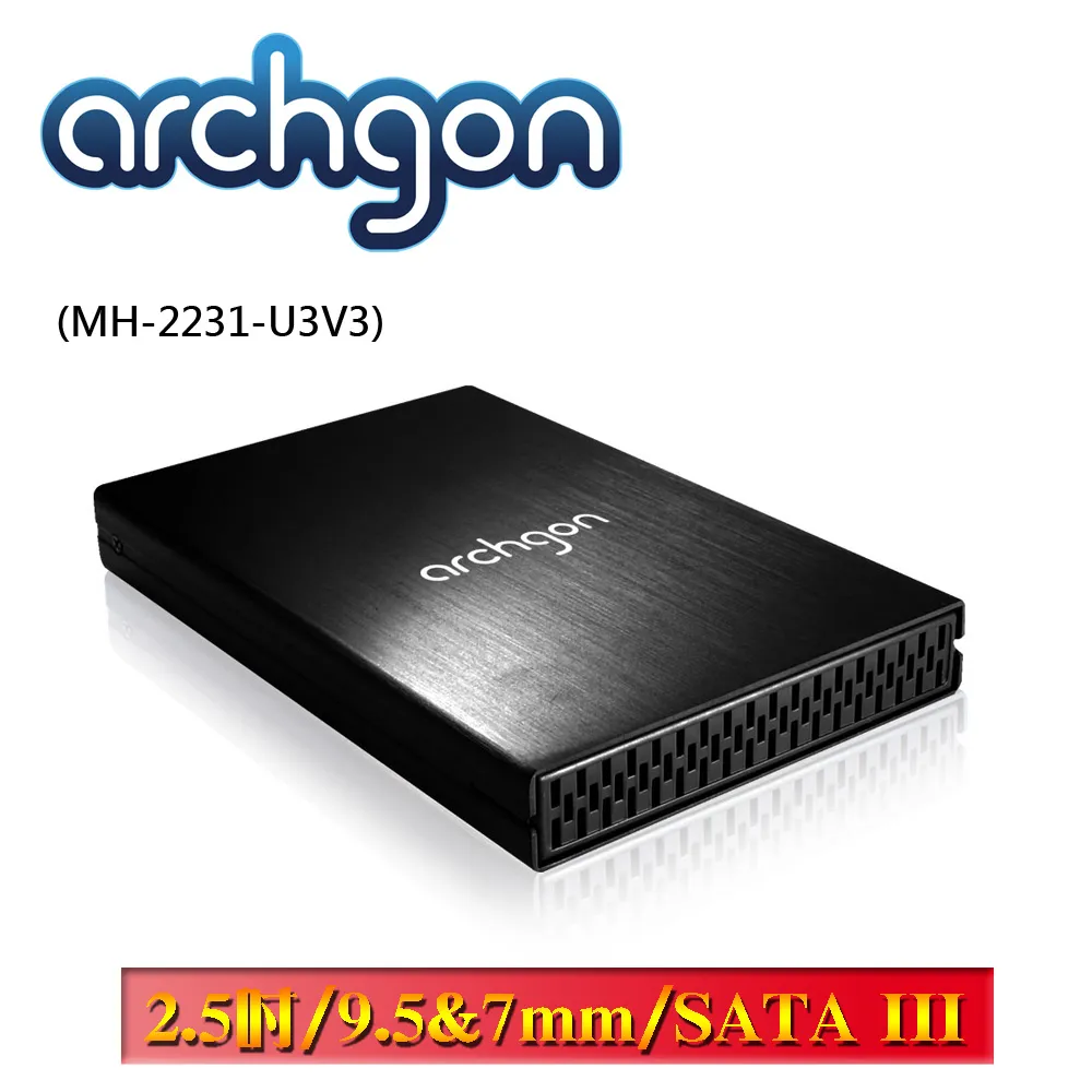 archgon亞齊慷 USB 3.0 2.5吋SATA硬碟外接盒 MH-2619-白 歷史價格詳細信息