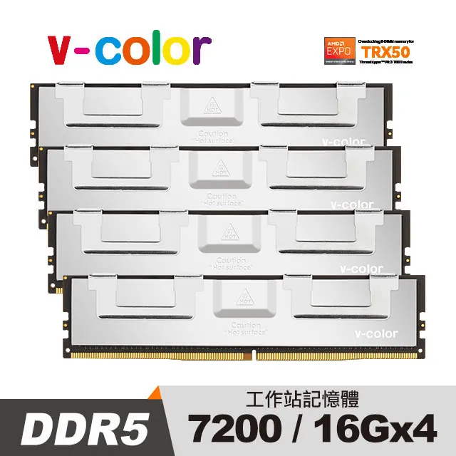 【v-color 全何】DDR5 OC R-DIMM 7200 128GB kit 32GBx4(AMD TRX50 工作站記憶體) 歷史價格詳細信息