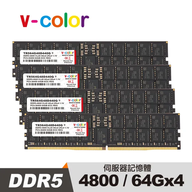 v-color 全何 DDR5 4800 128GB (64GB*2) R-DIMM 工作站/伺服器專用記憶體 歷史價格詳細信息