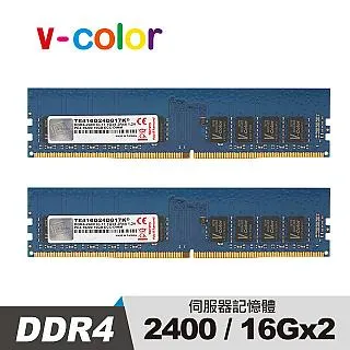 v-color 全何 DDR4 2400 32GB(16GBX2) R-DIMM 伺服器專用記憶體 歷史價格詳細信息